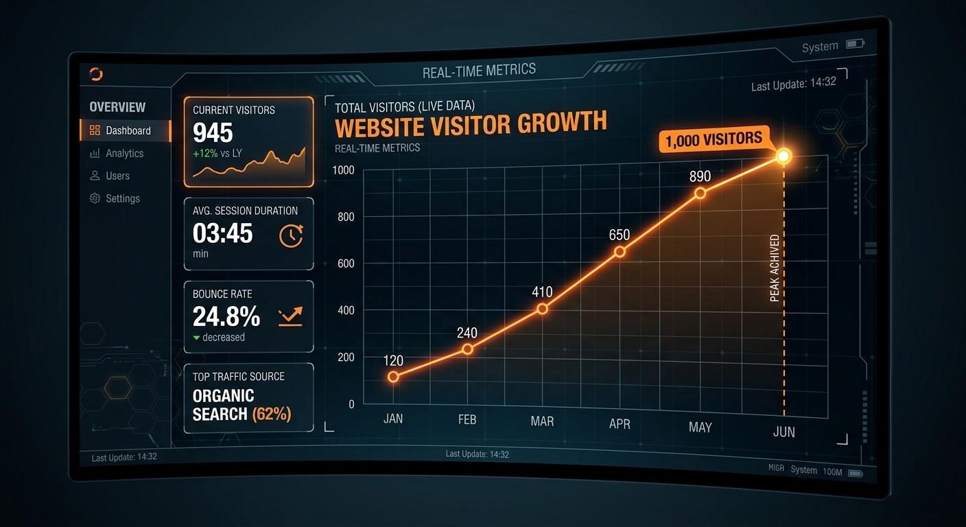 The 30-Day Blog Challenge: Scaling to Your First 1,000 Organic Visitors